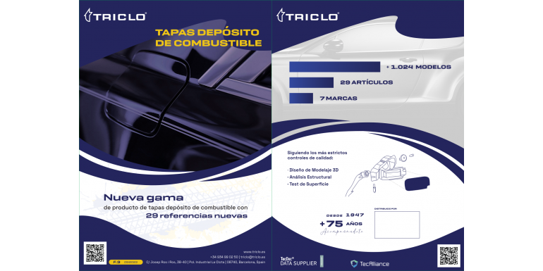 NOVEDADES TAPAS DEPÓSITOS COMBUSTIBLE