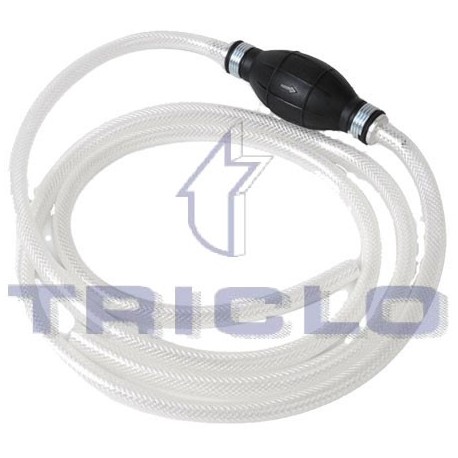 "BOMBA CEBADO 8mm CON TUBO PVC"