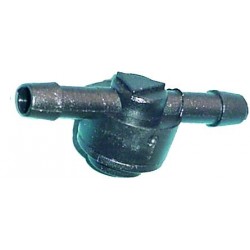 RACORD 2 VIAS (5x5) C/VALVULA